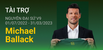 Micahael Ballack - Đại sứ thương hiệu V9bet