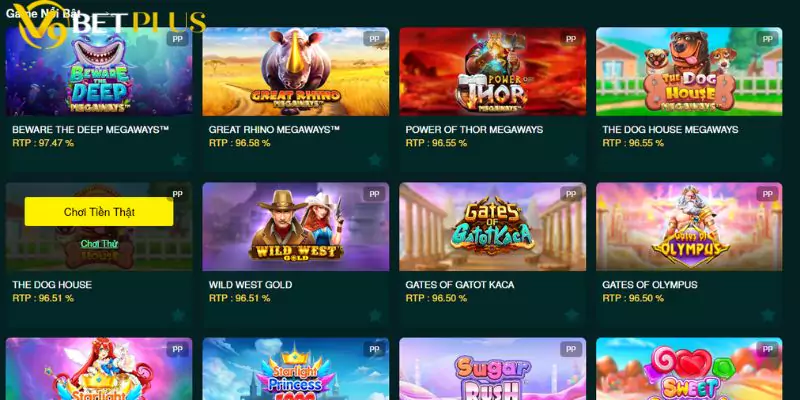 Khám phá các sảnh slot game hàng đầu của Pragmatic